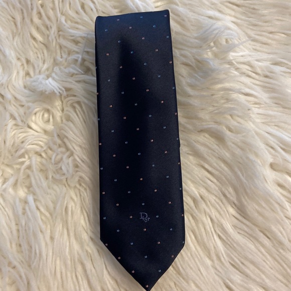 Dior Other - Christian Dior Man Tie navy blue color excellent condition